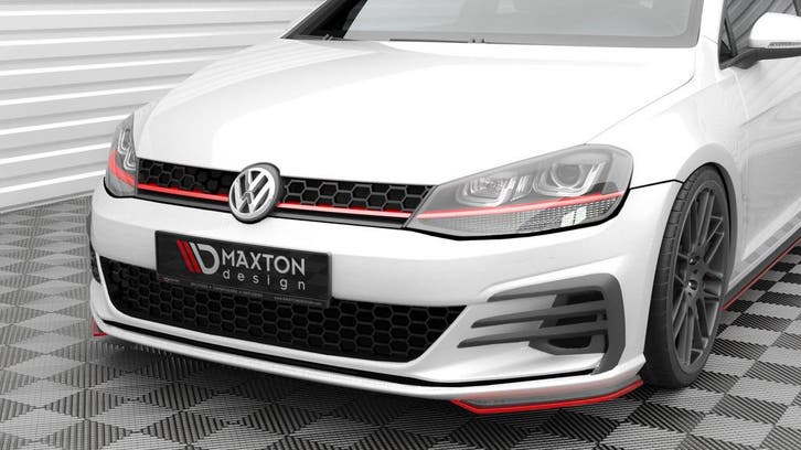 Maxton Front Side Splitters Volkswagen Golf GTI / GTD Mk7, Auto diversen, Tuning en Styling, Verzenden