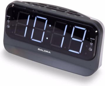 Salora CR616 - Wekkerradio - AM - FM - Groot display, Verzenden, Nieuw