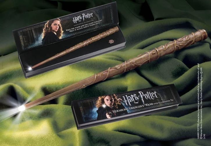 Harry Potter Illuminating Wand Hermione Granger 38 cm, Verzamelen, Film en Tv, Nieuw, Ophalen of Verzenden