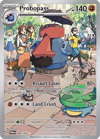 Probopass 182/167 Twilight Masquerade, Ophalen of Verzenden, Nieuw, Losse kaart, Foil