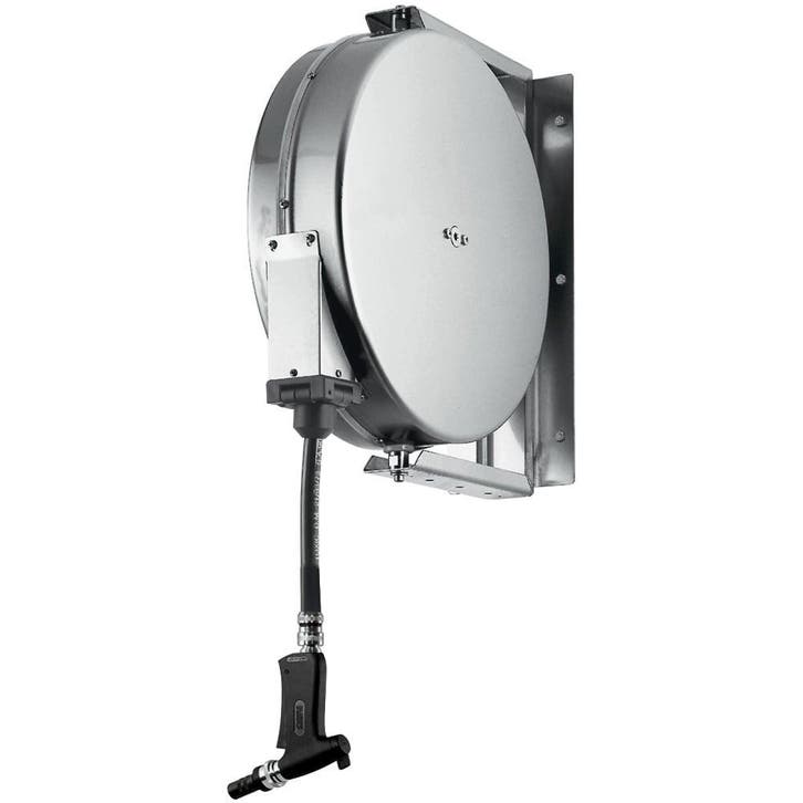 Reinigingshaspel | Automatische Oproller | 10m |, Zakelijke goederen, Horeca | Keukenapparatuur, Nieuw in verpakking, Verzenden