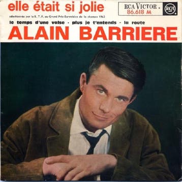 Single - Alain Barriere - Elle Etait Si Jolie, Verzenden, Nieuw in verpakking