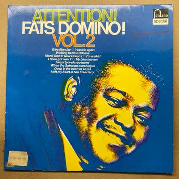 Fats Domino – Attention! Fats Domino! Vol. 2 (1-12-Vinyl-LP, Ophalen of Verzenden, Nieuw in verpakking