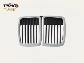 BMW E30 chromen grillen set, Nieuw, Voor, BMW, Motorkap