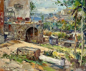 Nicola Canzanella (1929-2014) - Paesaggio