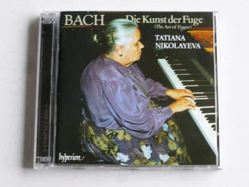 Bach - Die Kunst der Fuge / Tatiana Nikolayeva (2 CD), Ophalen of Verzenden, Zo goed als nieuw