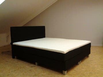 Bed Victory Compleet 200 x 210 Detroit Blue €522,50 !, Blauw, 210 cm, Overige maten, Hout