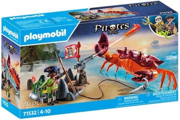 Playmobil piraten speelgoed Strijd  van €24,99 voor €22,49, Ophalen of Verzenden, Nieuw