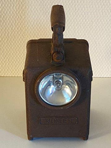 Wonder - Lantaarn - spoorweglantaarn - Staal - Spoorweglamp
