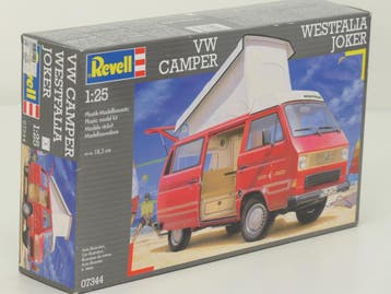 Revell 7344 1:25 Volkswagen T3 Camper Westfalia Plastik-M..., Hobby en Vrije tijd, Ophalen of Verzenden, Nieuw
