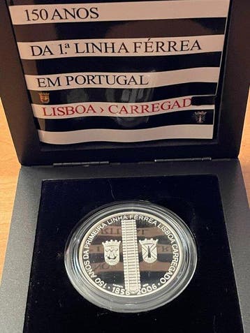 Portugal. 8 Euro 2006 Primera Linha Ferrea Em Portugal