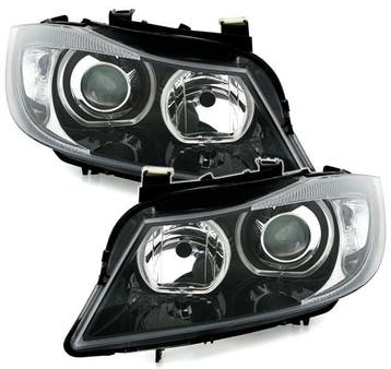 Koplampen BMW E90/E91 05-12 LED CCFL Angel Eyes, Ophalen of Verzenden, Nieuw