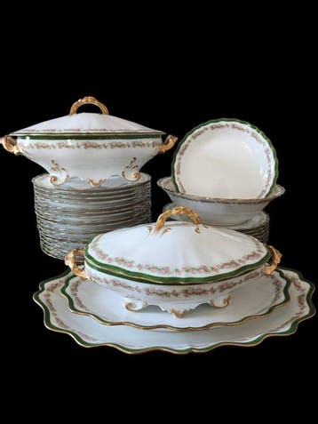 Union Ceramique Limoges - Tafelservies (30) - Porselein
