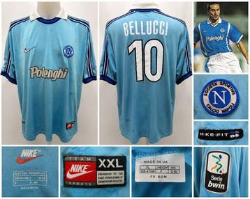 SSC Napoli 1998/99 – Nike Team – Claudio Bellucci #10 –, Nieuw