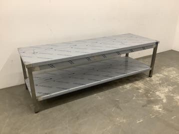 Delta Horeca werktafel - 2000x700x650mm, Ophalen of Verzenden, Nieuw zonder verpakking, RVS Meubilair