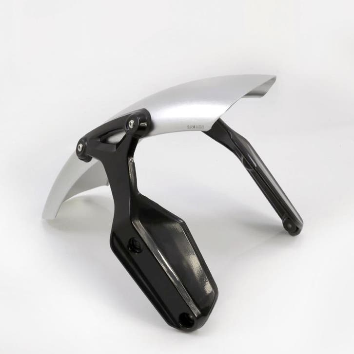 BMW R Nine T Voorspatbord Aluminium Grijs/Zwart, Motoren, Onderdelen | BMW, Ophalen of Verzenden