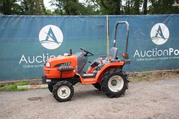Veiling: Minitractor Kubota KJ11 Diesel 10.5pk, Zakelijke goederen, Agrarisch | Tractoren, Ophalen, Gebruikt, Tot 80 Pk, Overige merken
