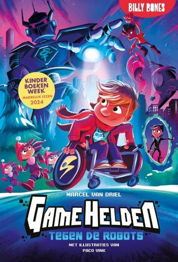 Game Helden Tegen De Robots | Marcel Driel | Nieuw, Boeken, Kinderboeken | Jeugd | onder 10 jaar, Ophalen of Verzenden, Nieuw