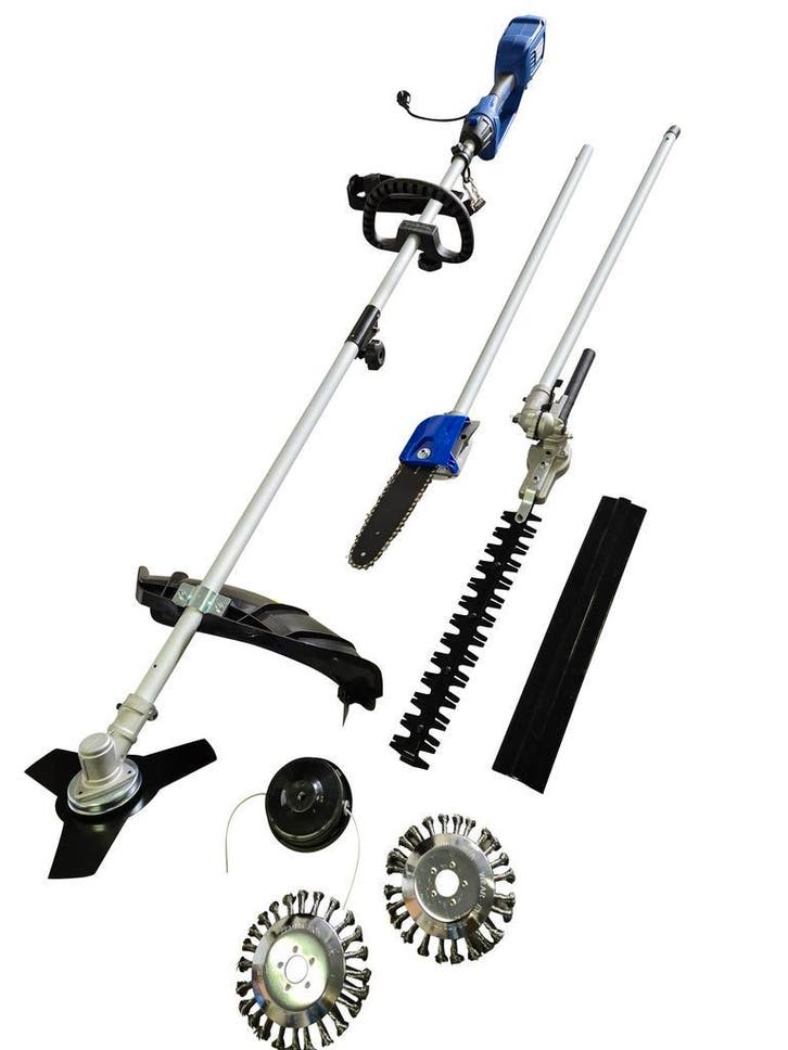 Elektrische Bosmaaier Stok Heggenschaar en Kettingzaag, Tuin en Terras, Bosmaaiers, Nieuw, Ophalen of Verzenden