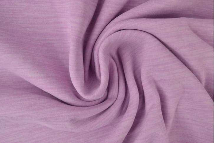 Jersey supersoft Lila melange - rol 10 meter, Hobby en Vrije tijd, Stoffen en Lappen, Verzenden