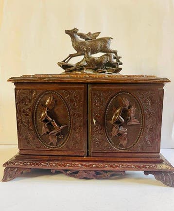 Sigarendoos - Hout - sigarenhumidor, Nieuw