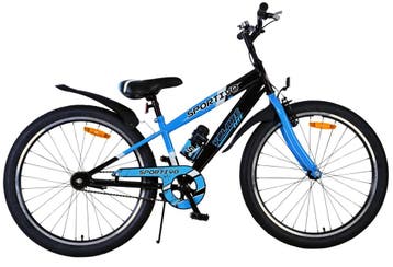 Volare Sportivo Kinderfiets - Jongens - 24 inch - Zwart, Verzenden, Nieuw