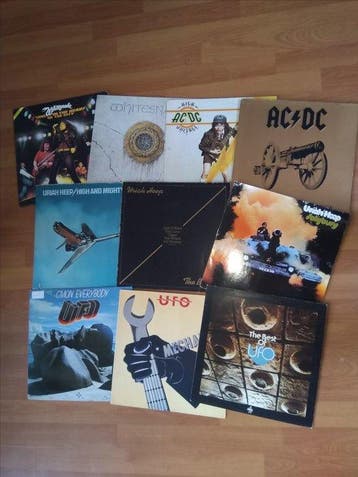 Uriah Heep , AC/DC , White Snake , U F O - 10 Album inc., Cd's en Dvd's, Nieuw in verpakking
