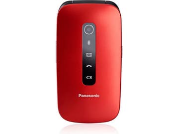 Panasonic KX-TU550 - Instapmodel telefoon - 4G - Rood, Verzenden, Zo goed als nieuw