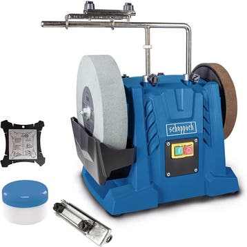 Messenslijper Nat 200W | 250mm Steen | Laatste Stuk!, Ophalen of Verzenden, Gebruikt, Minder dan 700 watt, Werkbankslijpmachine