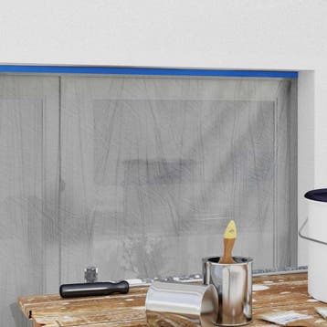 vidaXL Maskerende film met tape 6 st Transparant en Blauw, Verzenden, Nieuw
