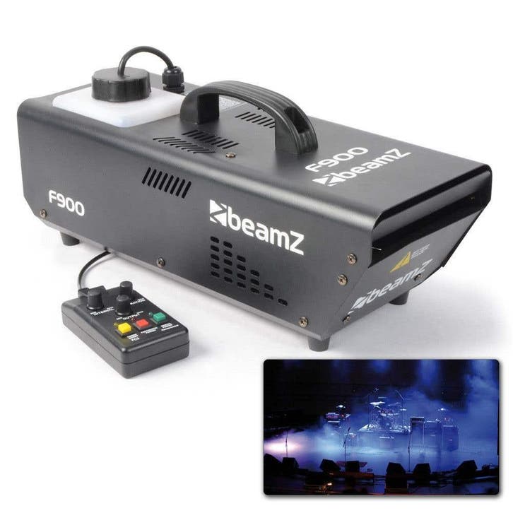 Retourdeal - BeamZ F900 fazer rookmachine 900W met afstandsb, Muziek en Instrumenten, Licht en Laser, Rookmachine, Zo goed als nieuw