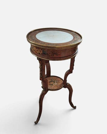 Napoleon III / Louis-seize - Tafel - Hout - Guéridon met