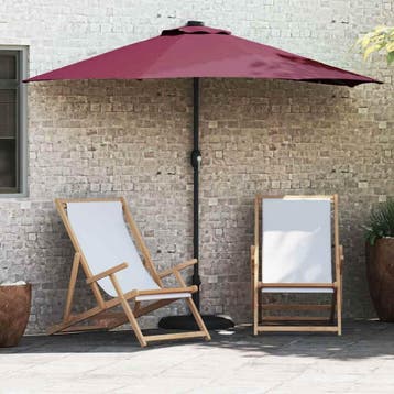 vidaXL Tuinparasol 294 x 150 x 224 cm Polyester en staal, Verzenden, Nieuw, 1 tot 2 meter