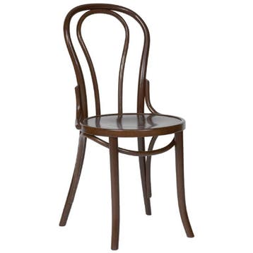 buighouten bistrostoelen | walnoot kleur | 2 stuks | 89(h..., Verzenden, Nieuw in verpakking