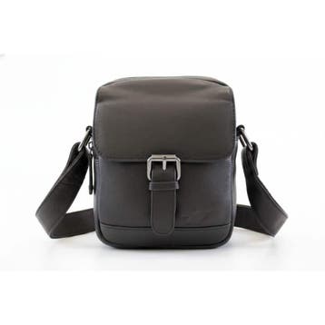 Kleine Leren Herentas - Crossbodytas Leer, Nieuw