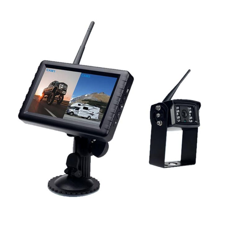 Vechline Draadloze Camera Set 5 Inch Achtercamera >2021, Audio, Tv en Foto, Overige Audio, Tv en Foto, Nieuw, Ophalen of Verzenden