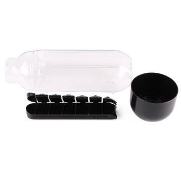 Benson Waterfles met uitneembare pillendoos - 600 ml - 7..., Ophalen of Verzenden, Nieuw
