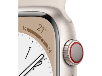 Apple Watch Series 8 - Smartwatch - GPS + Cellular - 41mm -, Verzenden, Zo goed als nieuw, Apple