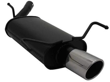 Novus sportuitlaat Opel Corsa C 1x90mm SR-Design einddemper, Verzenden, Nieuw