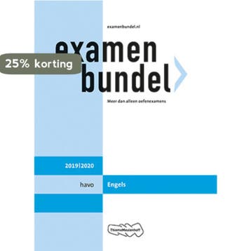 Examenbundel havo Engels 2019/2020 - C. van Putten, Verzenden, Gelezen, C. van Putten