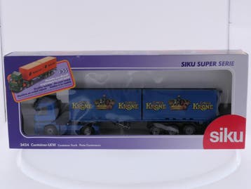 Schaal 1:55 Siku NEW OLD STOCK 3424 containervrachtwagen..., Ophalen of Verzenden, Nieuw