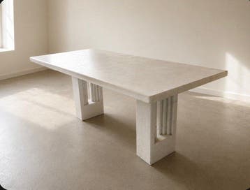 Carlo Scarpa - Tafel - Carrara marmer - Tafel Delfi