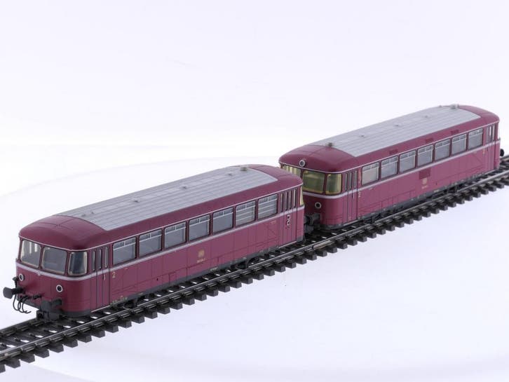 Schaal H0 Märklin 39980 railbus 798 met stuurstandrijtuig.., Hobby en Vrije tijd, Modeltreinen | H0, Wisselstroom, Overige typen