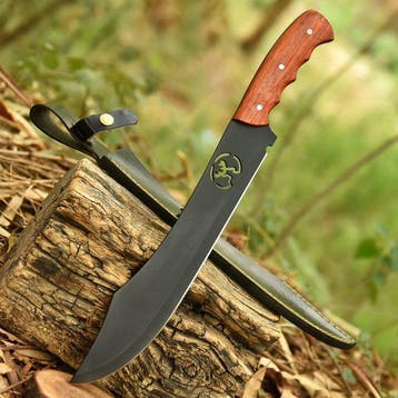 Snijwerk, Bushcraft Blade, ideal gift - 16 in - Palissander, Antiek en Kunst