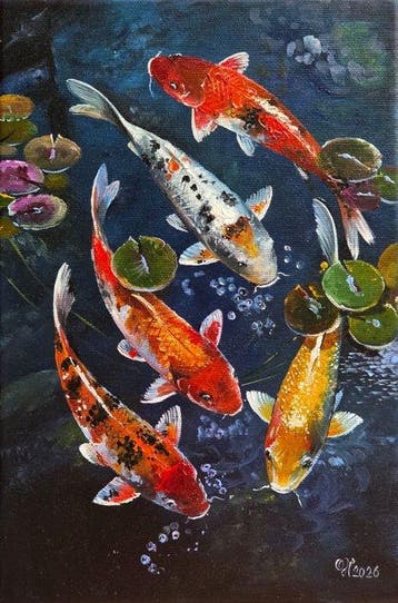 Alexander Nakonechnyi (XX-XXI) - Carpa Koi