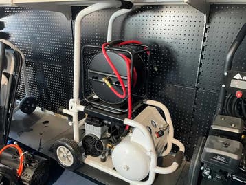 Abama TAT-2520HN Luchtcompressor low noise 20L met haspel, Verzenden, Nieuw