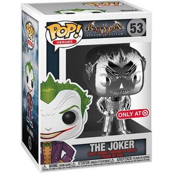 The Joker  Batman Arkham Asylum  Funko Pop Heroes 53  Target, Verzenden, Nieuw