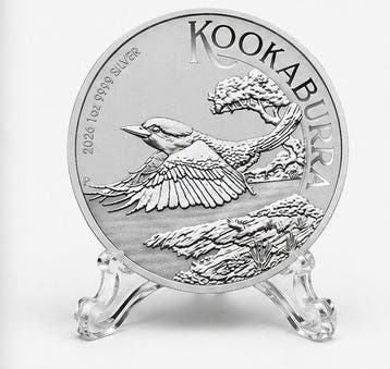 Australië. 1 Dollar 2026 – Kookaburra – 1 oz Silver coin –