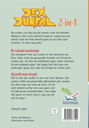 Dex Durfal / Lekker lezen met Kluitman 9789020677409, Verzenden, Gelezen, Lida Dijkstra