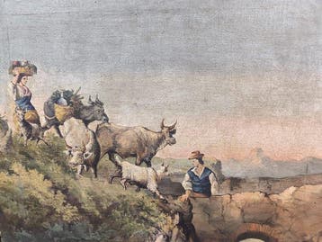 Escuela Impresionista Europea (XVIII) - Camino al Pueblo